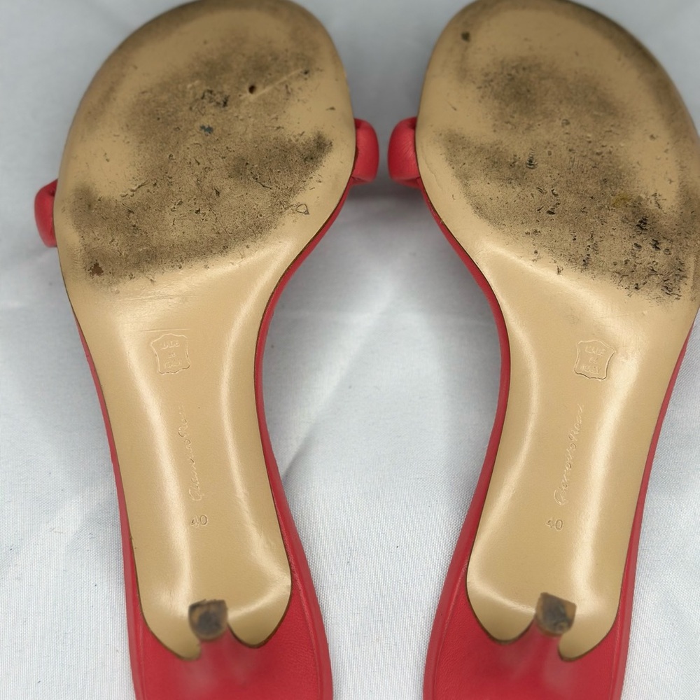 Gianvito Rossi Pink Bijoux Mules 55 - Picture 3 of 3